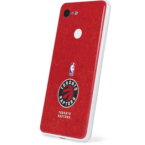 NBA Toronto Raptors Distressed Google Pixel 3 Skin